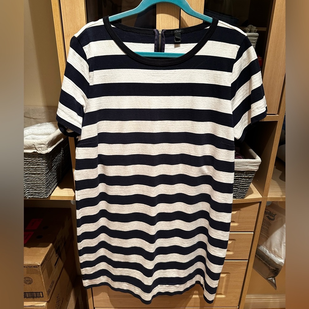 J. Crew Striped Dress